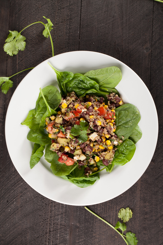 Spinach with Quinoa Salad – Doorganics